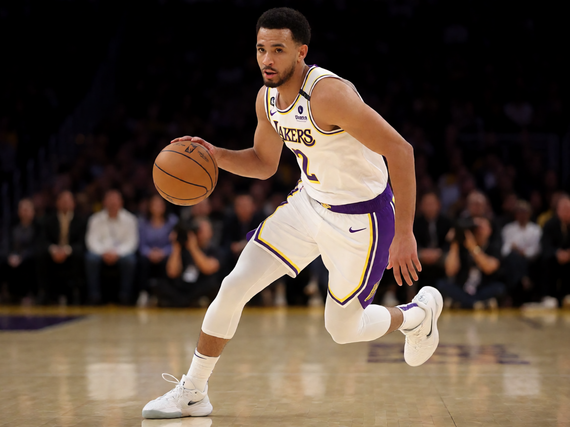 NBA常规赛湖人队比赛现场