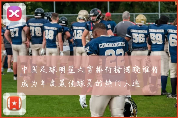 中国足球明星大赏排行榜揭晓谁将成为年度最佳球员的热门人选