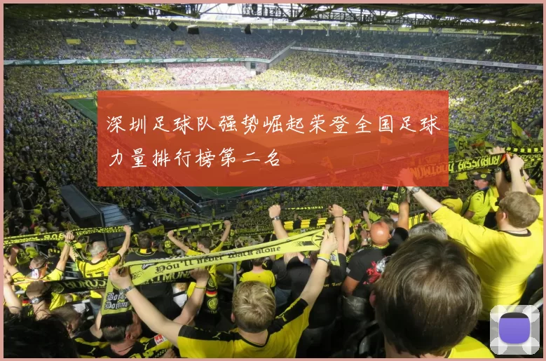 深圳足球队强势崛起荣登全国足球力量排行榜第二名